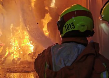El Consorcio Provincial de Bomberos de Valencia trabajará en la Nit de la Cremà con un dispositivo preventivo para la cremà de 280 monumentos