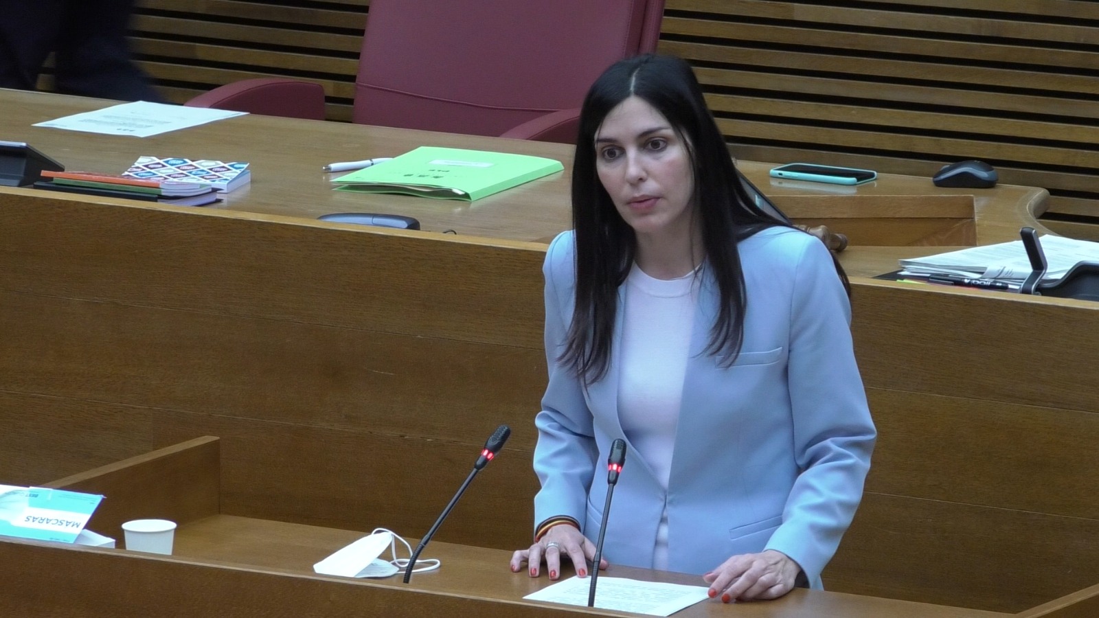 Miriam Turiel (VOX) critica la dejadez de las instituciones al no apoyar la candidatura de Valencia para ser sede de la Copa América de Vela