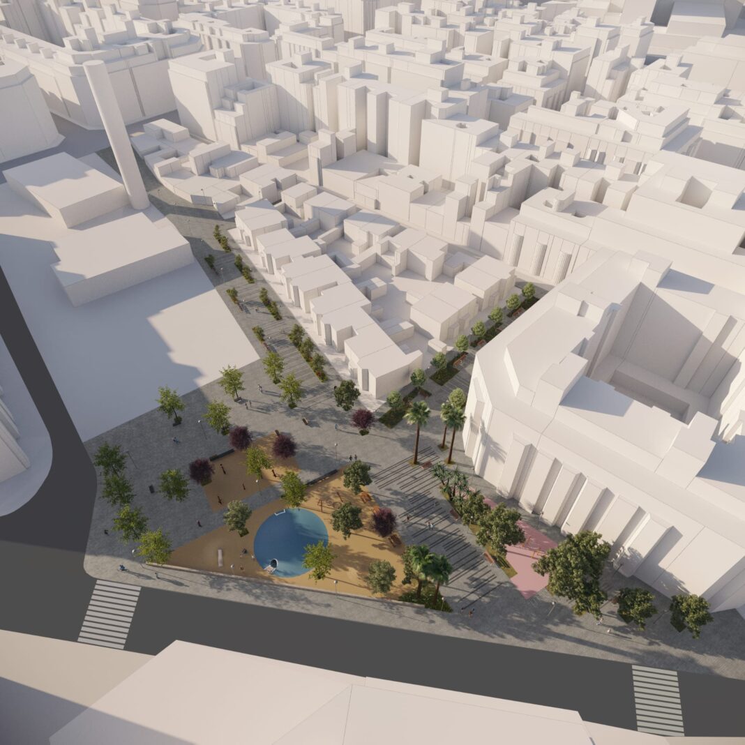 El Ajuntament proyecta una nueva plaza en Campos Crespo de 5000 metros cuadrados