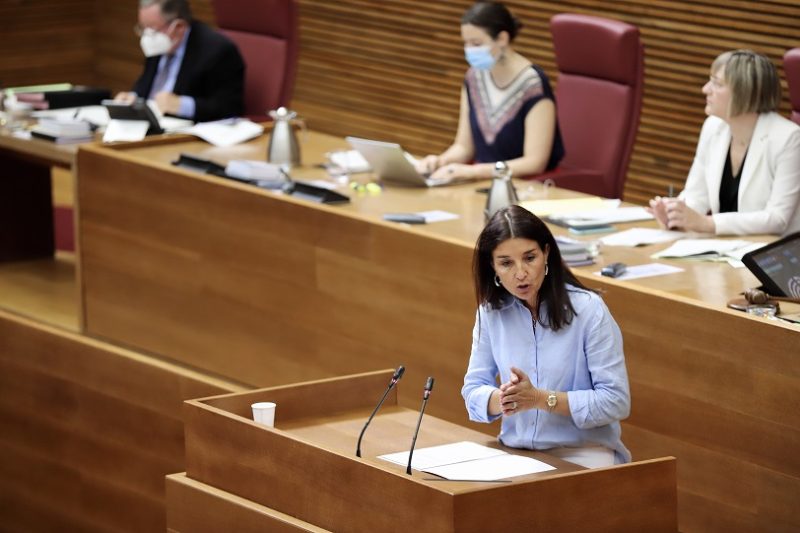 Ruth Merino insta a Puig a suprimir los aforamientos “para acabar con los privilegios injustos de la clase política”
