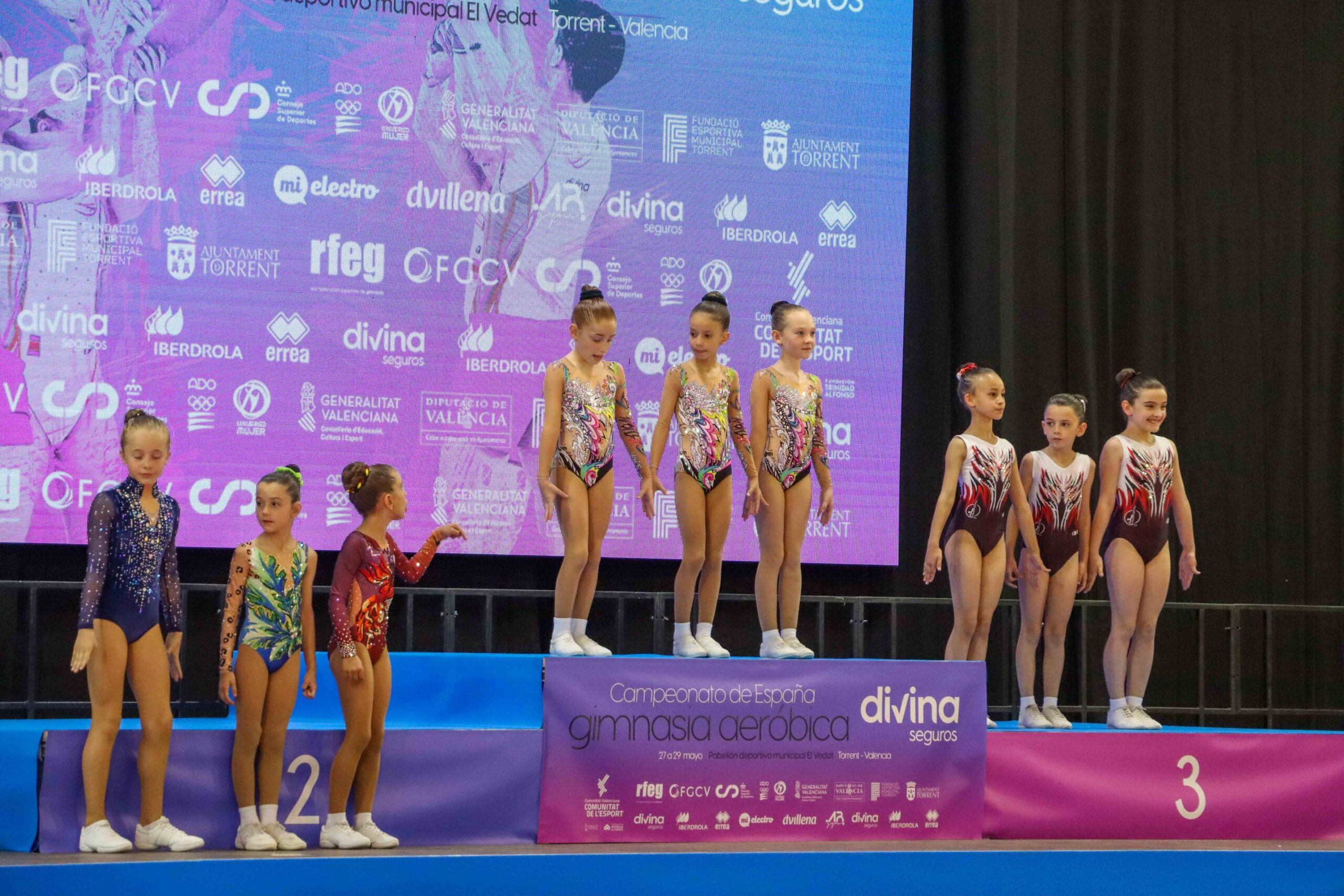 Torrent acogió el pasado fin de semana el campeonato de España de Gimnasia Aeróbica