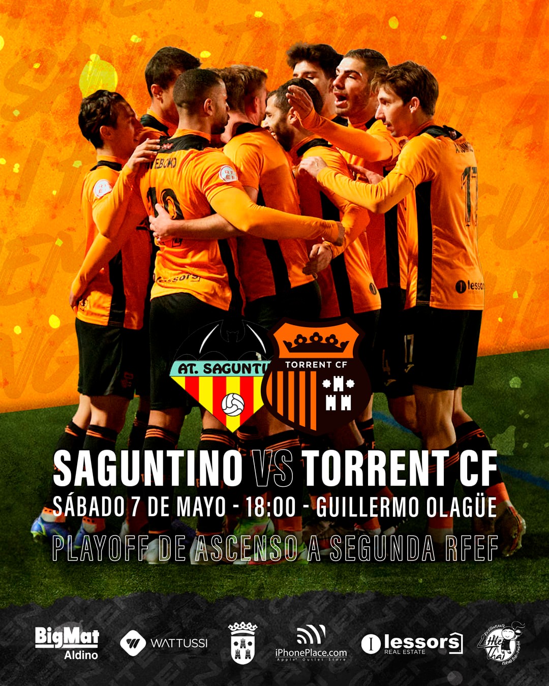El Torrent C. F. tiene una cita con la historia el próximo sábado frente al Atlético Saguntino