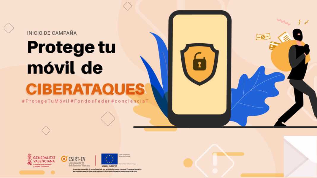 La Generalitat Valenciana mostrará a la ciudadanía cómo puede proteger el móvil frente a los ciberataques cada vez más frecuentes
