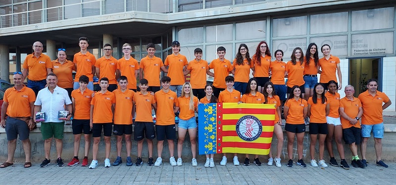 La FCCV desplaza a 54 ciclistas a los Nacionales de ciclismo escolar y junior de Valladolid
