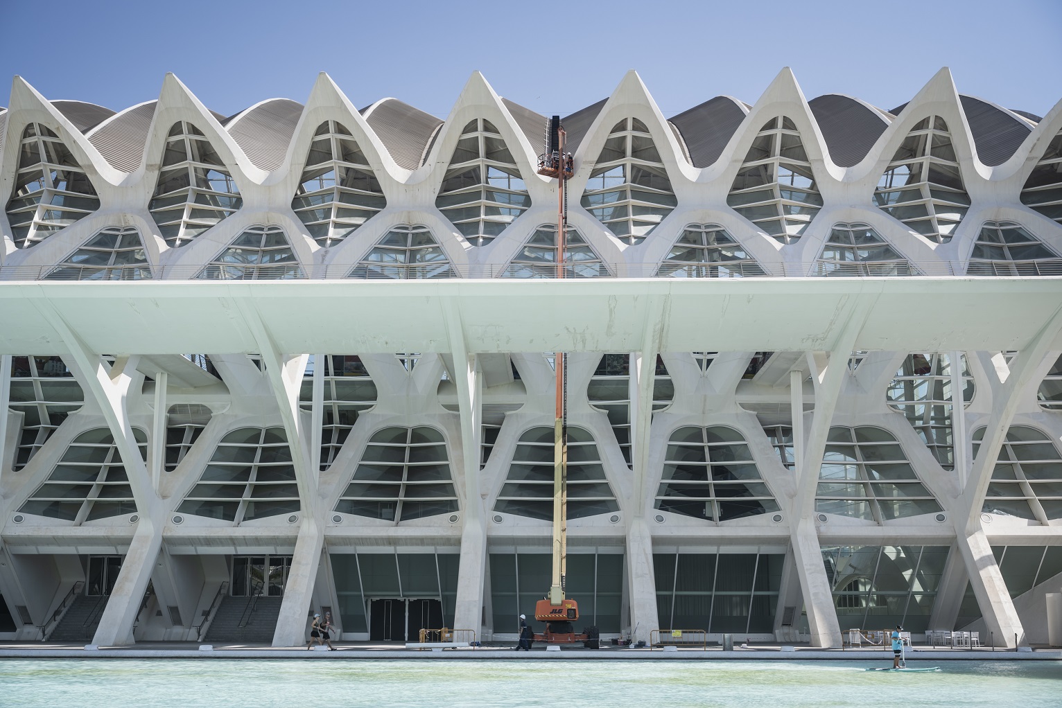 El Museu de les Ciències de Valencia continúa con la rehabilitación integral de la fachada del edificio