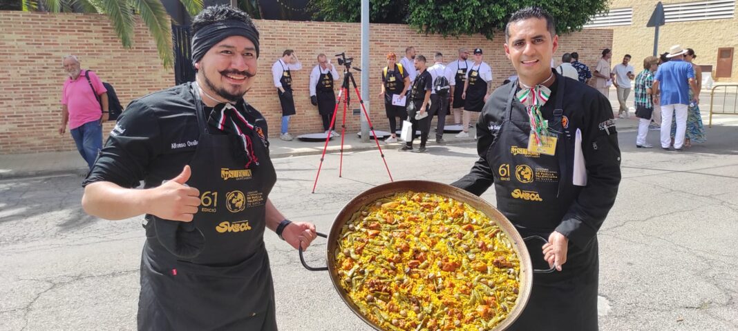 Crocus Servicios gastronómicos de Mexico gana el concurso internacional de Paella Valenciana de Sueca