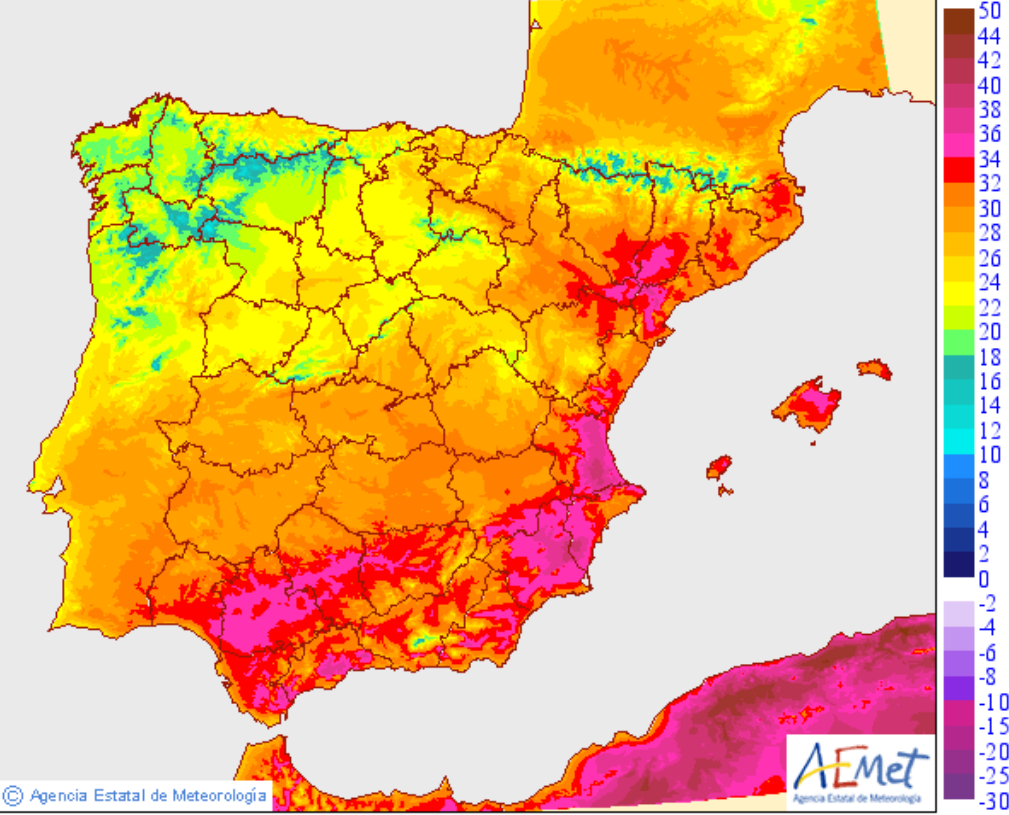 El calor no da tregua: Alerta por calor en Valencia y Alicante y previsión de noches ecuatoriales en puntos de la costa