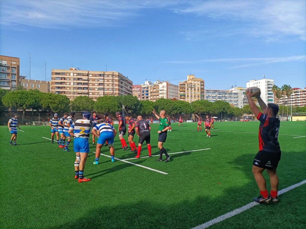 Victoria clara del Cau Rugby Valencia frente a Poble Nou