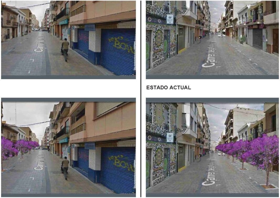 El Ajuntament plantará 7 árboles en la calle Murta de Benimaclet como pidieron los vecinos en Decidim Valencia