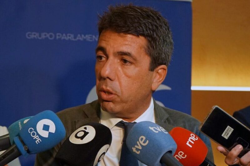 Mazón califica los Presupuestos de la GVA de "desesperación electoral" y advierte del aumento de tasas e impuestos