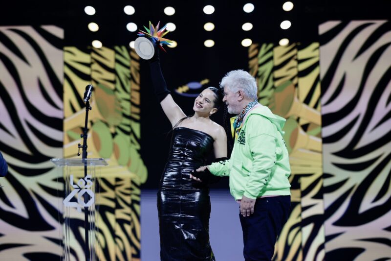 Rosalía, la Gran triunfadora de Los40 Music Awards 2022 que se han entregado en Madrid esta pasada noche