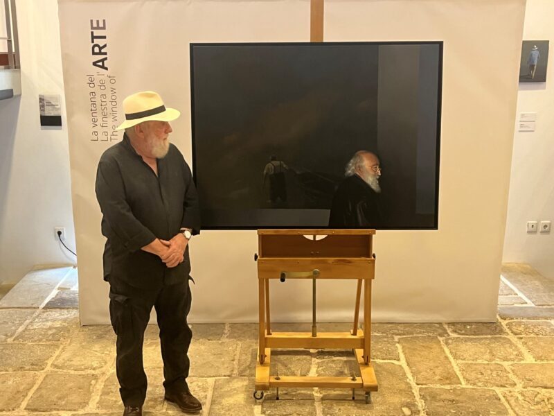 El MUBAG de Alicante presenta una nueva propuesta de 'La ventana del arte' con un cuadro del artista Javier Lorenzo