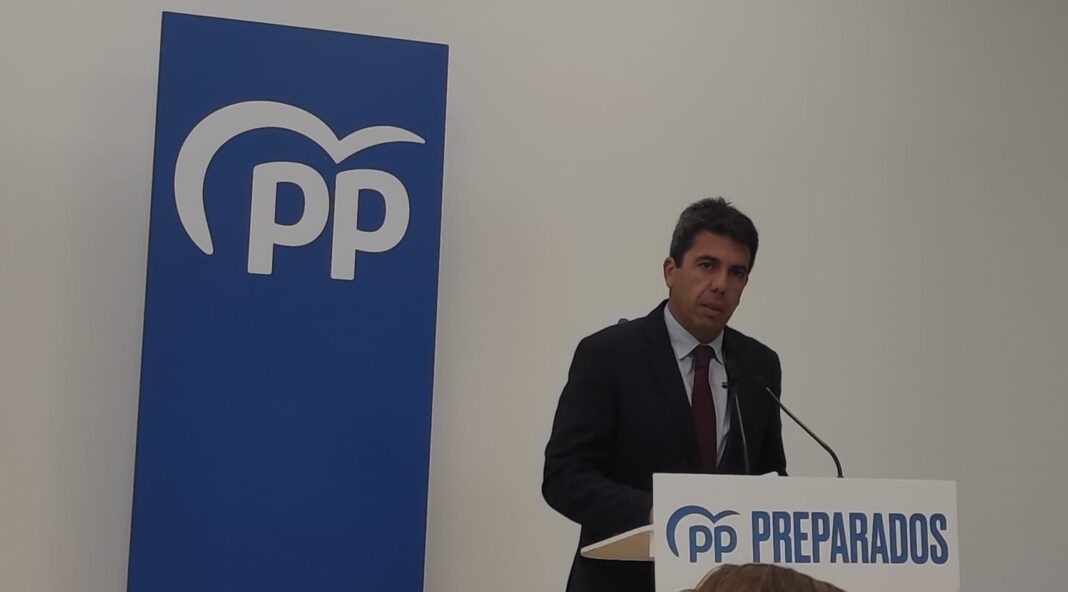 Carlos Mazón anuncia un plan de choque sanitario del PPCV de 