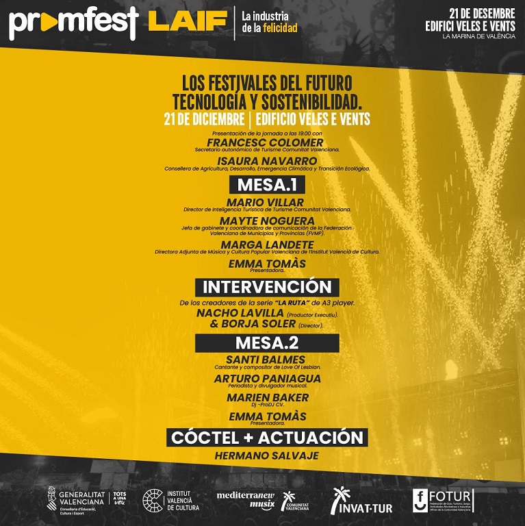 Festivales, conciertos, ocio, entretenimiento y La Ruta se dan cita mañana en Veles e Vents