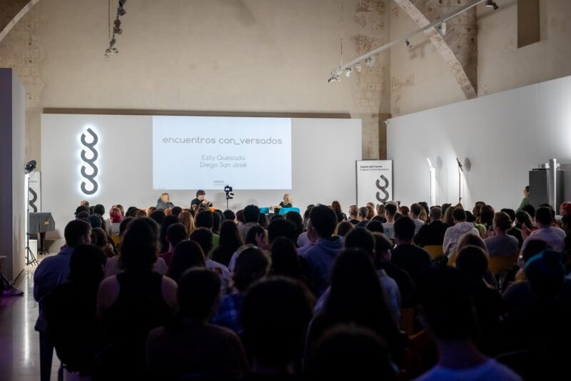 El Centre del Carme reúne al director y al reparto de ‘La Ruta’ en el primer encuentro conversado de 2023