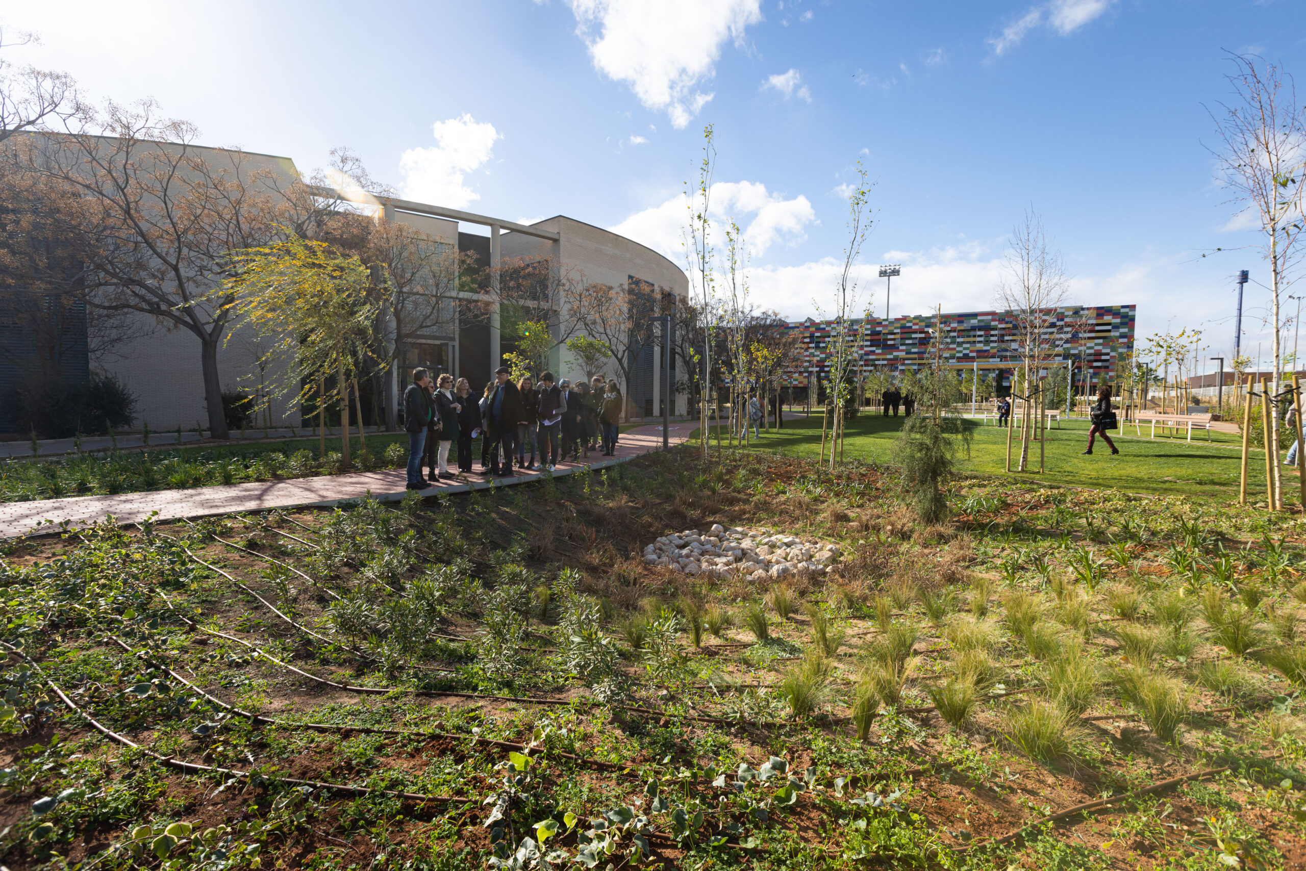 La UJI inaugura su nuevo "Jardí del Temps" de 10.000 metros cuadrados para seguir avanzando en sostenibilidad