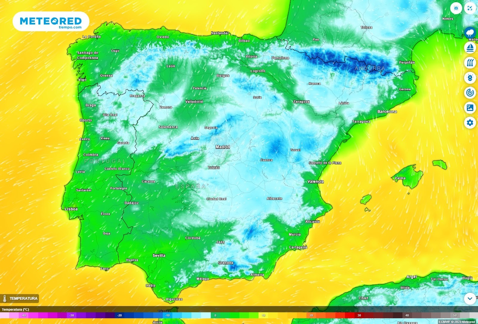 España se enfrentará a los días más gélidos del invierno    