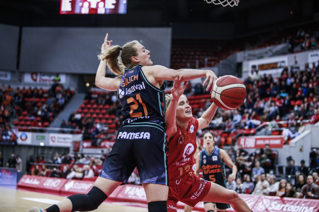 El Valencia Basket Femenino cierra la racha de 13 victorias en LF Endesa en Zaragoza (77-55)
