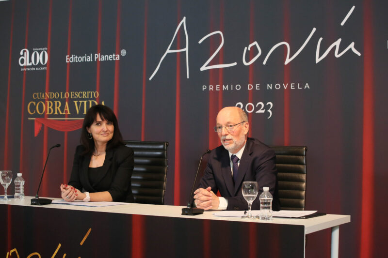La Diputación de Alicante y Editorial Planeta presentan las diez obras finalistas del Premio Azorín de Novela 2023