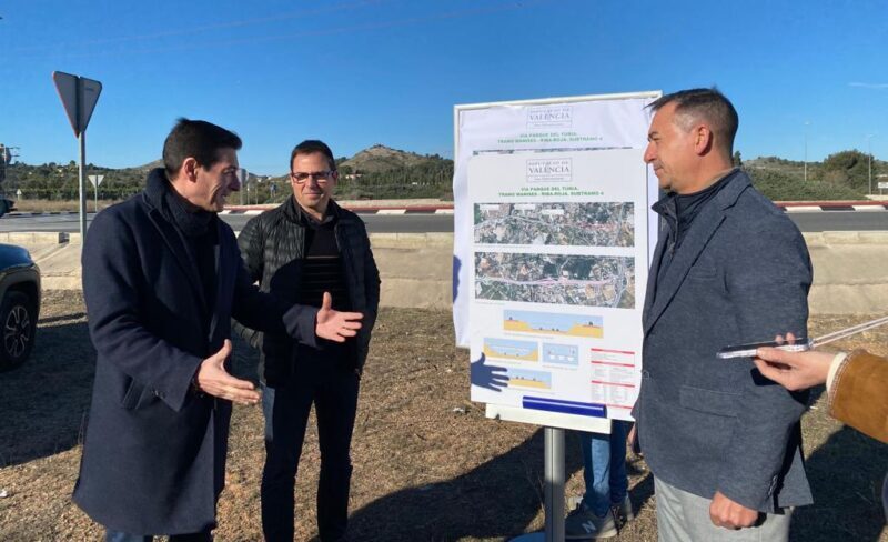 Diputacio de Valencia publica la licitación del último tramo para desdoblar la carretera entre Manises y Ribarroja