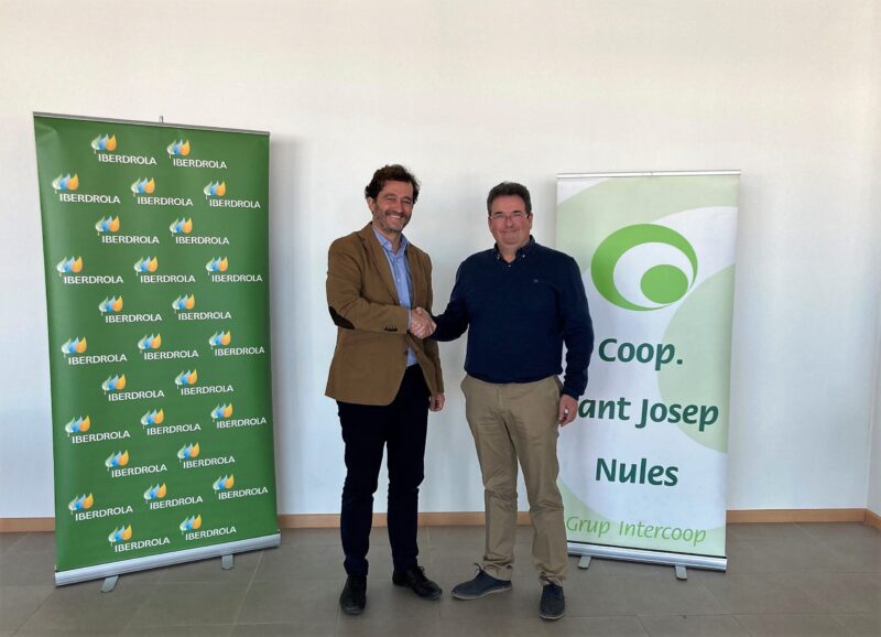 Iberdrola y Cooperativa Sant Josep Nules promueven la primera comunidad solar de la compañía en Castellón