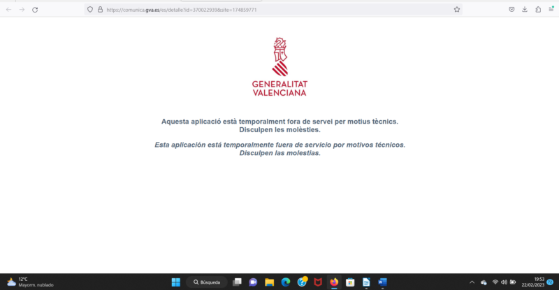 La innovación y nuevas tecnologías reñidas con la Generalitat Valenciana