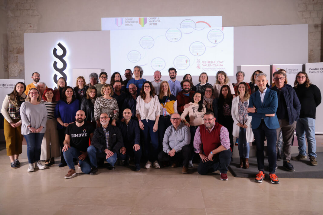 La Estrategia Valenciana para la Igualdad LGTBI 2022-27 a debate en una reunión conjunta del Consell LGTBI+ y del Consell trans
