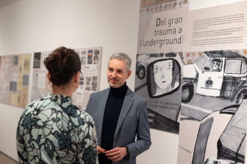 El Centre del Carme muestra el compromiso del cómic con el fenómeno migratorio con ‘Vinyetes Migrants’