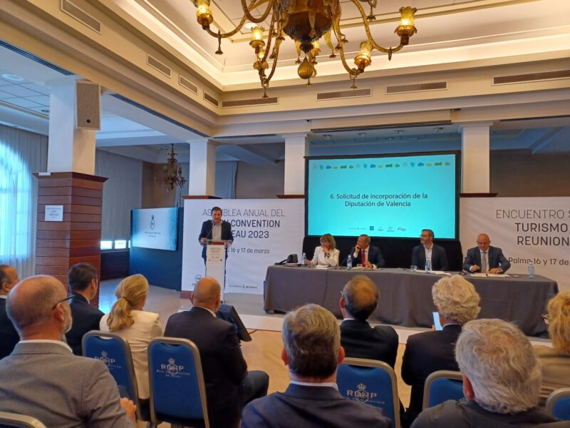 La Diputación de Valencia se integra en Spain Convention Bureau