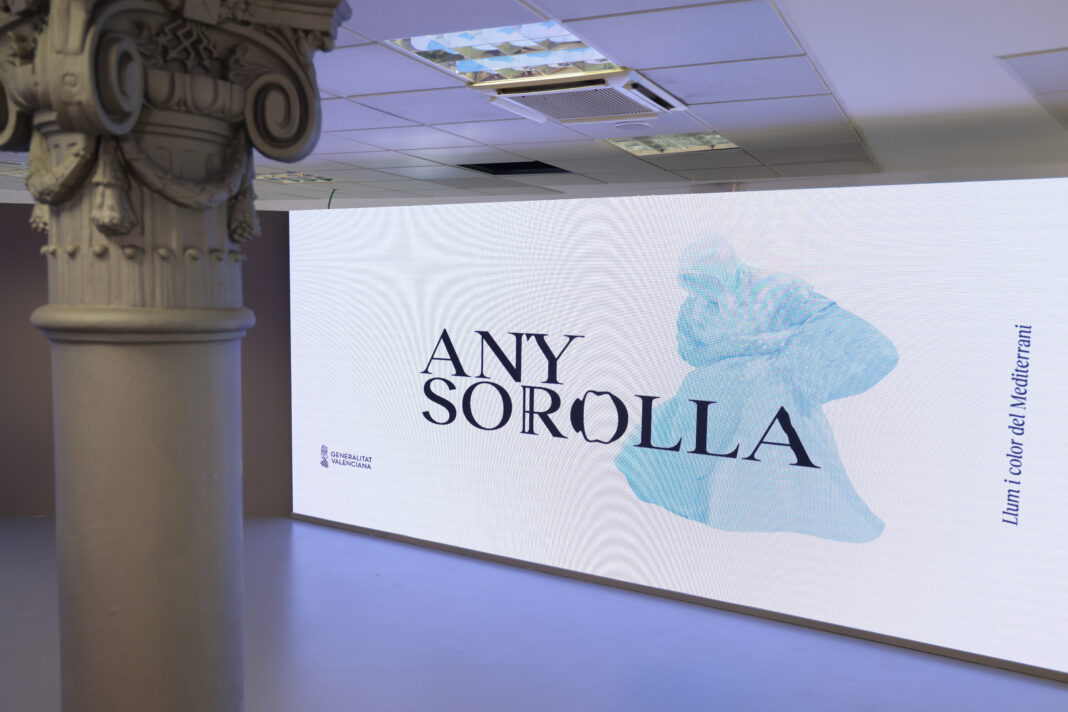 La Generalitat Valenciana presenta la imagen del Año Joaquín Sorolla creada por el diseñador Dídac Ballester