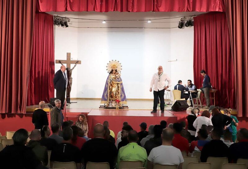La Mare de Deu dels Desamparats visita el centro penitenciario de Picassent con motivo del centenario de la Coronación