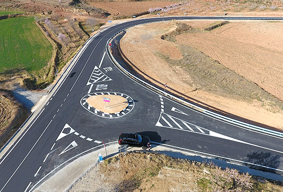 Diputació de Valéncia finaliza la ampliación de la carretera que comunica Campo Abajo y Titaguas