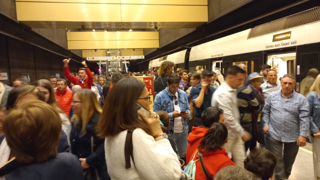 MetroValencia bate su récord mensual y transporta 9,9 millones de pasajeros este pasado marzo