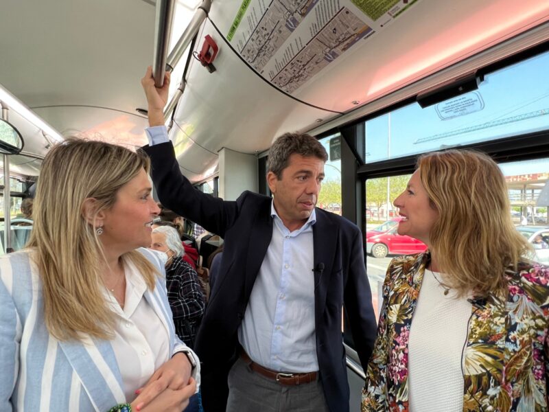 Mazón: “El PPCV ampliará la línea 1 del TRAM de Castellón hasta las playas y creará la línea 2 hasta Vila-real”