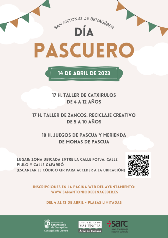 El Ajuntament de San Antonio de Benagéber celebra el Día Pascuero para niños