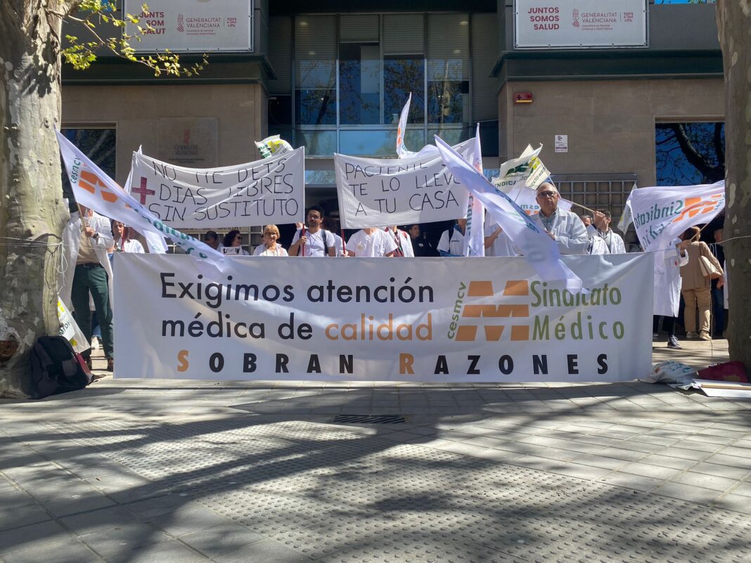 Lunes de huelga de médicos ante la total indiferencia de Puig y Sanitat pese a que sobran las razones