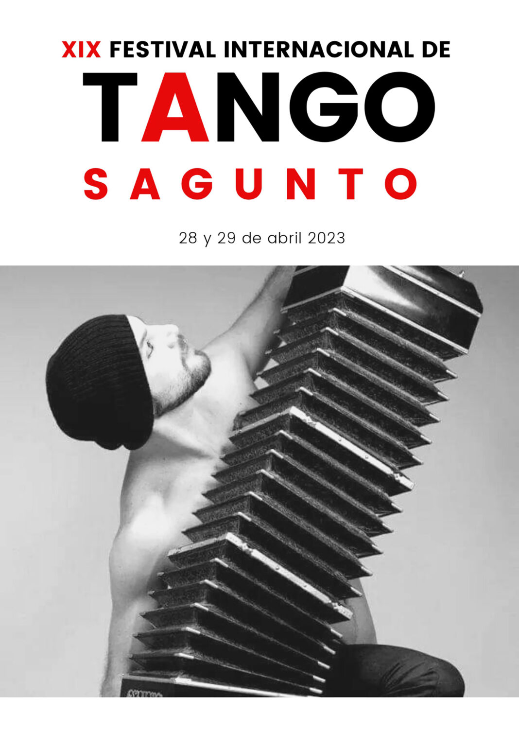 Sagunto acogerá el XIX Festival Internacional de Tango en el Centro Cultural Mario Monreal y la Pl. Cronista Chabret