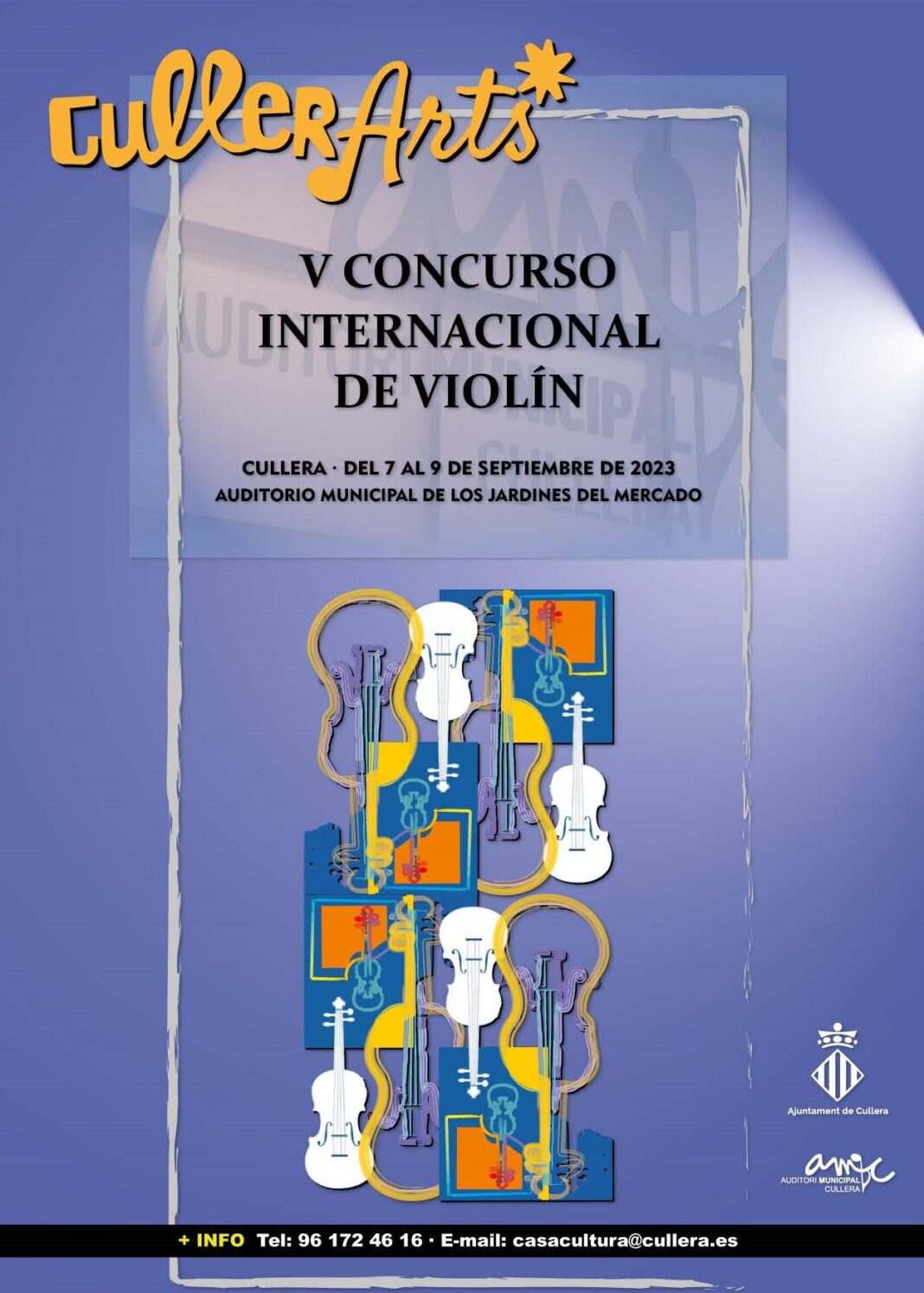Cullera pone en marcha la quinta edición del Concurso Internacional de Violín