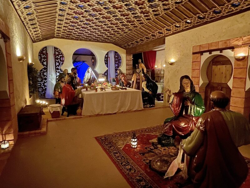 La Santa Cena Primer Premio de los Dossels de la Semana Santa de Alzira