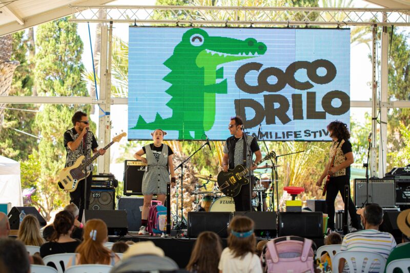 El Festival familiar Cocodrilo FamiliFestival repetirá en Novelda el sábado 6 de mayo