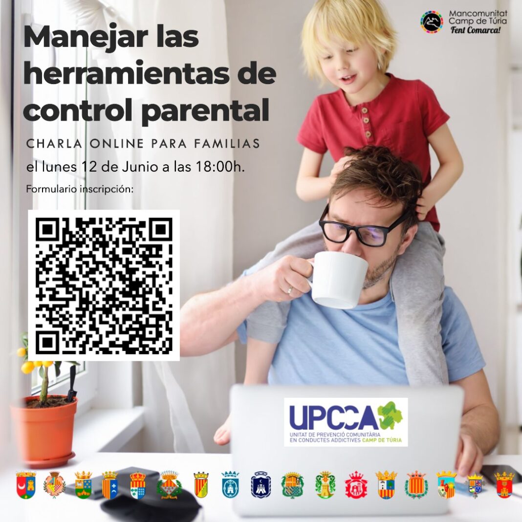 La Mancomunitat Camp de Turia ofrece una charla sobre herramientas digitales de control parental