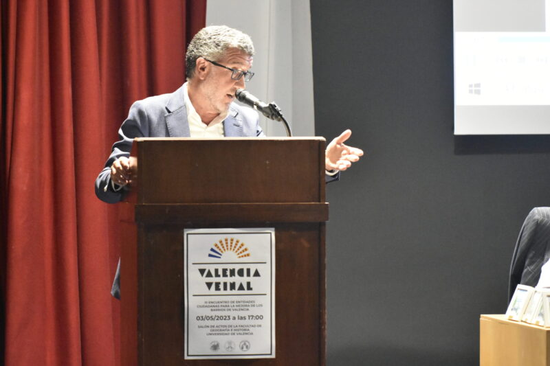 Ferran Puchades (Compromís): “Los ciudadanos hemos de aprender a compartir el espacio público”