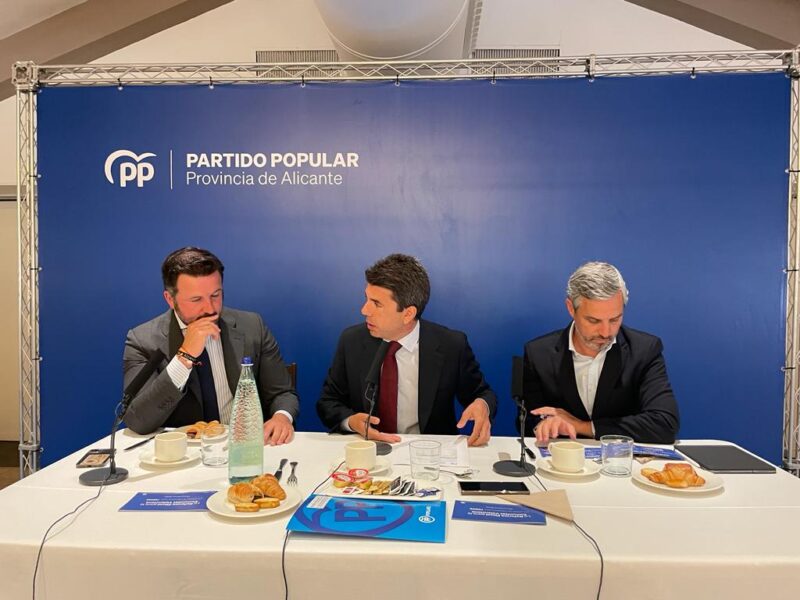 Mazón: “El gobierno del cambio en la Comunitat Valenciana reforzará la figura del autónomo”