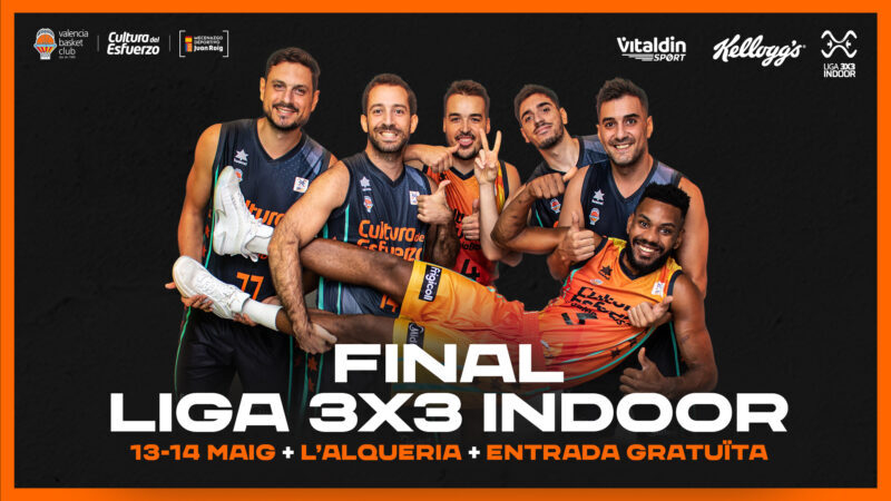 L’Alqueria del Basket acogerá las finales de la Liga Indoor 3x3