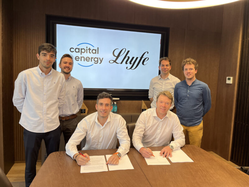 Capital Energy y Lhyfe se alían para generar hidrogeno verde offshore asociado a parques eólicos marinos en España y Portugal