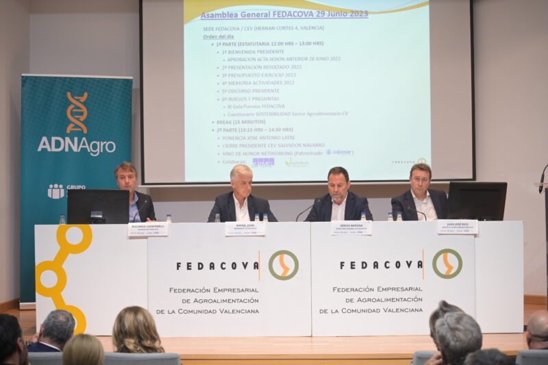El presidente de FEDACOVA lamenta el exceso regulatorio que emana de la UE para la industria agroalimentaria