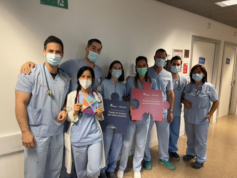 El Hospital Universitario del Vinalopó se suma a la iniciativa “Puedo ser la pieza que otros necesitan”