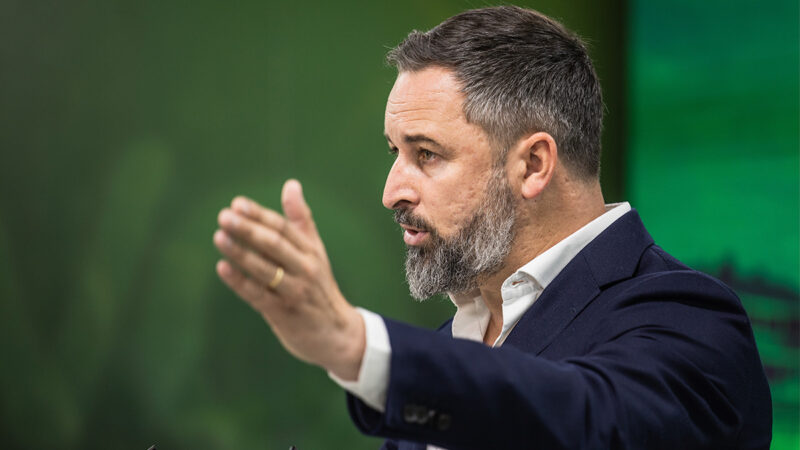 Abascal asegura que VOX «sigue con paciencia y con la mano tendida» para construir la alternativa»