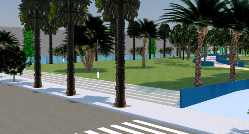 Comienzan las obras de remodelación del jardín de Doctor Lluch, en el Cabanyal