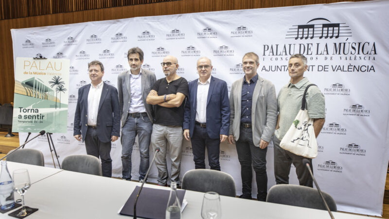 El Palau de la Música vuelve a abrirse a la ciudadanía con una fiesta músico-coreográfica y dos conciertos de la Orquesta de Valencia